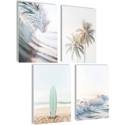 mojoliving Summer Vibes Poster Set Vintage Beach Deko Room decor Hawaii Aesthetic Strand Bilder Surfer mojoliving Summer Vibes Poster Set Vintage Beach Deko Room decor Hawaii Aesthetic Strand Bilder Surfer