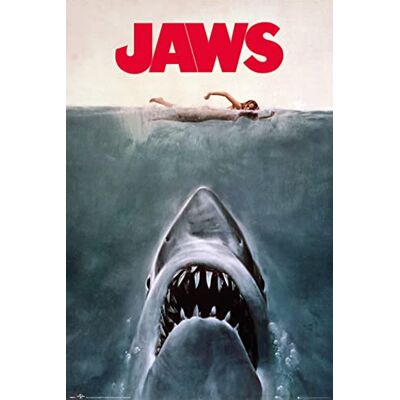 GB eye Maxi Poster Jaws Key Art 61 x 91,5 cm GB eye Maxi Poster Jaws Key Art 61 x 91,5 cm