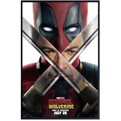 Theissen Store Theissen Marvel Deadpool & Wolverine Movie Poster filme #3 Matte póster de parede Frameless Gift 11 x 17 polegadas (28 cm x 43 cm) Theissen Store Theissen Marvel Deadpool & Wolverine Movie Poster filme #3 Matte póster de parede Frameless Gift 11 x 17 polegadas (28 cm x 43 cm)