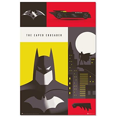 Grupo Erik Erik Official Warner Bros. Póster do Batman de 100 anos Grupo Erik Erik Official Warner Bros. Póster do Batman de 100 anos