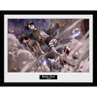 GB eye LTD, Attack On Titan, Smoke Blast, fotografia emoldurada, 40 x 30 cm GB eye LTD, Attack On Titan, Smoke Blast, fotografia emoldurada, 40 x 30 cm