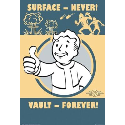GB eye , Fallout 4, Vault Forever, Maxi Poster, 61 x 91,5 cm GB eye , Fallout 4, Vault Forever, Maxi Poster, 61 x 91,5 cm