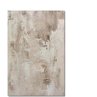 Tela abstrata quadros 180 x 90 cm bege branco tela 1 peça impressão artística moderna grande XXL sala de estar quarto decoração de parede tela design mural sem moldura Tela abstrata quadros 180 x 90 cm bege branco tela 1 peça impressão artística moderna grande XXL sala de estar quarto decoração de parede tela design mural sem moldura