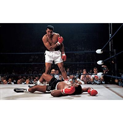 Tainsi Muhammad Ali Boxing Sonny Liston Poster Print Matte póster Frameless Gift 11 x 17 polegadas (28 cm x 43 cm)*IT-00028 Tainsi Muhammad Ali Boxing Sonny Liston Poster Print Matte póster Frameless Gift 11 x 17 polegadas (28 cm x 43 cm)*IT-00028