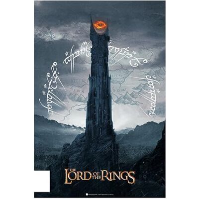 ABYSTYLE GB Eye ABYDCO771 Maxi Poster The Lord of The Rings Sauron Tower 61 x 91,5 cm ABYSTYLE GB Eye ABYDCO771 Maxi Poster The Lord of The Rings Sauron Tower 61 x 91,5 cm