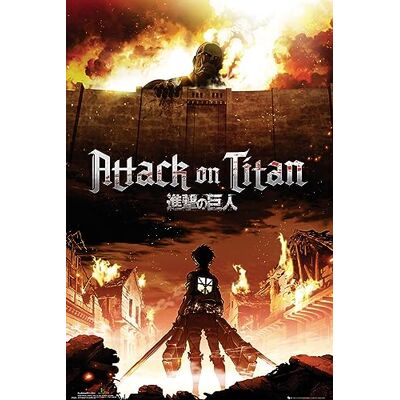GB eye Grupo Erik Attack On Titan Key Art, póster apenas GB eye Grupo Erik Attack On Titan Key Art, póster apenas