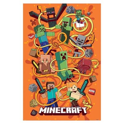 Pyramid Minecraft Funtage Poster 26 Pyramid Minecraft Funtage Poster 26