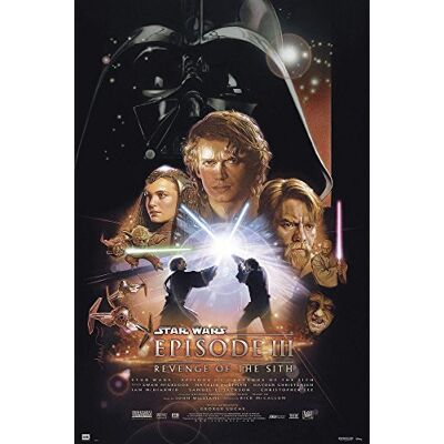 Close Up Póster Star Wars Episódio III Revenge of The Sith/Vingança do Sith (61 cm x 91,5 cm) Close Up Póster Star Wars Episódio III Revenge of The Sith/Vingança do Sith (61 cm x 91,5 cm)