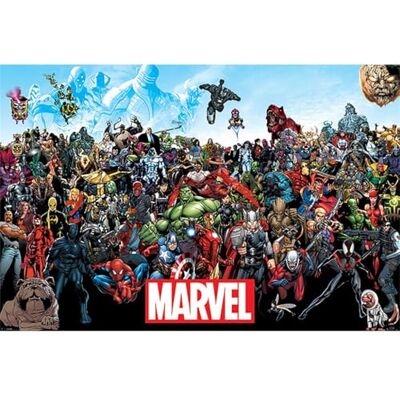 Pyramid Marvel Universe Póster (tamanho grande), multicolorido Pyramid Marvel Universe Póster (tamanho grande), multicolorido