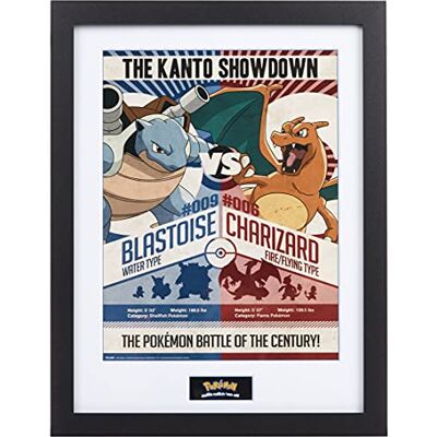 GB eye LTD, Pokemon, Red Vs Blue, fotografia emoldurado, 40 x 30 cm GB eye LTD, Pokemon, Red Vs Blue, fotografia emoldurado, 40 x 30 cm