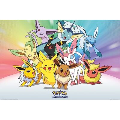GB eye LTD, Pokemon, Eve, Maxi Poster, 61 x 91,5 cm GB eye LTD, Pokemon, Eve, Maxi Poster, 61 x 91,5 cm