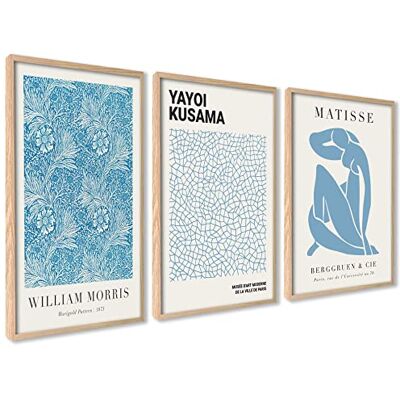 Lâminas Decorativas de Parede Posters para Parede 30x40 cm Decoração Mural para Sala de Estar e Quarto Lâminas para Emoldurar sem Moldura Conjunto de 3 (Abstrato Azul Vintage) Abstracto Azul Vintage, Decoración Mural, Madera MDF Resistente, para Lâminas Decorativas de Parede Posters para Parede 30x40 cm Decoração Mural para Sala de Estar e Quarto Lâminas para Emoldurar sem Moldura Conjunto de 3 (Abstrato Azul Vintage) Abstracto Azul Vintage, Decoración Mural, Madera MDF Resistente, para