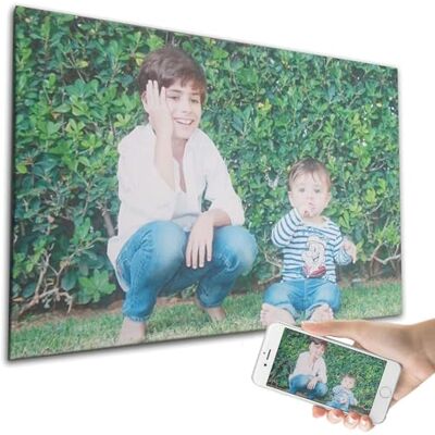 Oops Quadro personalizado com a sua foto. Montado e pronto para pendurar. Impressão em tela com fotografia sobre moldura de 35 mm. Feito em Espanha. (40x30) Oops Quadro personalizado com a sua foto. Montado e pronto para pendurar. Impressão em tela com fotografia sobre moldura de 35 mm. Feito em Espanha. (40x30)