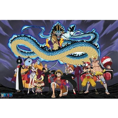 GB eye ABYstyle The Crew Versus Kaido Uma peça poster, 61 cm x 91,5 cm GB eye ABYstyle The Crew Versus Kaido Uma peça poster, 61 cm x 91,5 cm