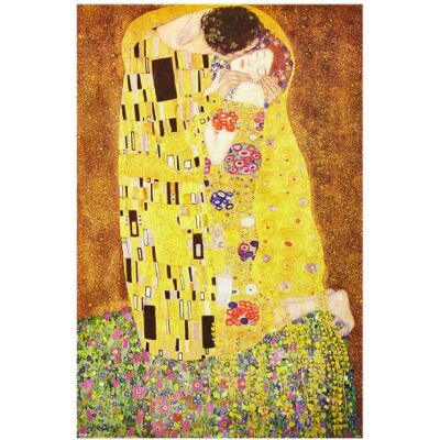 1art1 Gustav Klimt Póster O beijo, 1908 cartaz 91 x 61 cm 1art1 Gustav Klimt Póster O beijo, 1908 cartaz 91 x 61 cm