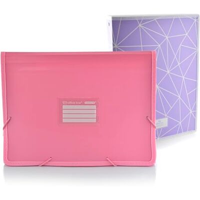 office box Pacote Volta às Aulas: Pasta Classificadora PLUS COLORLINE Com Compartimento Para Caderno 12 Divisões + Pasta 4 Argolas 25 mm – by Colorline (Rosa + Pasta Argolas) office box Pacote Volta às Aulas: Pasta Classificadora PLUS COLORLINE Com Compartimento Para Caderno 12 Divisões + Pasta 4 Argolas 25 mm – by Colorline (Rosa + Pasta Argolas)