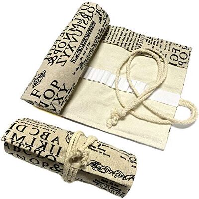 DOITEM Estojo para lápis de artista com 48 orifícios DOITEM Estojo para lápis de artista com 48 orifícios