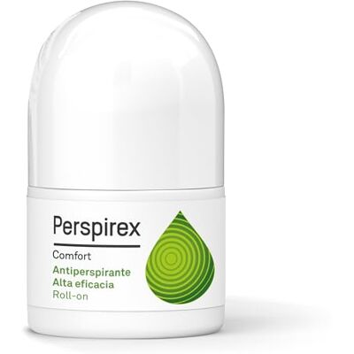 PERSPIREX Conforto Desodorante anti-respirável, Axilas Roll on para peles delicadas, duradouro até 3 dias, controla o suor e o odor, cuidando da sua pele, 20 ml PERSPIREX Conforto Desodorante anti-respirável, Axilas Roll on para peles delicadas, duradouro até 3 dias, controla o suor e o odor, cuidando da sua pele, 20 ml