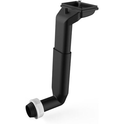 Bächlein Estofador para pia de cozinha com conexão horizontal, conjunto completo para conectar o escoadouro com altura individual Bächlein Estofador para pia de cozinha com conexão horizontal, conjunto completo para conectar o escoadouro com altura individual