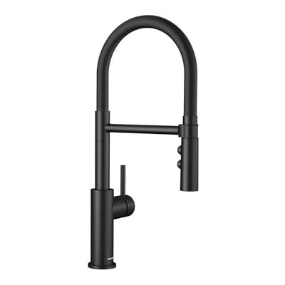 Blanco CATRIS-S Flexo, torneira de cozinha em preto mate, torneira monocomando de cozinha, alta pressão Blanco CATRIS-S Flexo, torneira de cozinha em preto mate, torneira monocomando de cozinha, alta pressão