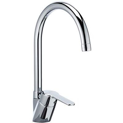 Roca , Victoria, Torneiras monocomando para cozinha com cano rotativo, , latão, polido Roca , Victoria, Torneiras monocomando para cozinha com cano rotativo, , latão, polido