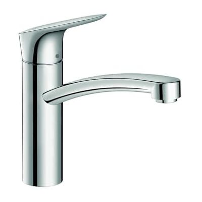 Hansgrohe Logis M31 Torneira de cozinha, 1 tipo de jato, misturador monocomando cozinha 160 mm, torneira cozinha lava-louças com cano rotativo, cromado Hansgrohe Logis M31 Torneira de cozinha, 1 tipo de jato, misturador monocomando cozinha 160 mm, torneira cozinha lava-louças com cano rotativo, cromado