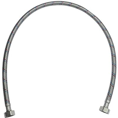AERZETIX , , Mangueira flexível, 800 mm, 1/2" feminino/feminino Torneira monocomando, sanitária, cozinha casa de banho canalização AERZETIX , , Mangueira flexível, 800 mm, 1/2" feminino/feminino Torneira monocomando, sanitária, cozinha casa de banho canalização