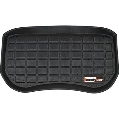 Upgrade4cars Tapete dianteiro para porta-malas compatível com Tesla Acessório prático para o veículo Fácil de usar e guardar Adequado para todas as estações, verão e inverno Upgrade4cars Tapete dianteiro para porta-malas compatível com Tesla Acessório prático para o veículo Fácil de usar e guardar Adequado para todas as estações, verão e inverno