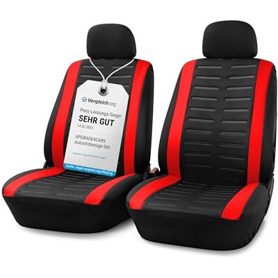 Upgrade4cars Capas para assentos dianteiros Set versão 2026 universal Para condutor e acompanhante, adequado para a maioria dos carros, lavável a 30 graus verão e inverno Upgrade4cars Capas para assentos dianteiros Set versão 2026 universal Para condutor e acompanhante, adequado para a maioria dos carros, lavável a 30 graus verão e inverno