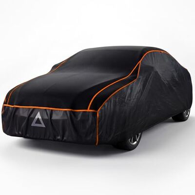 Upgrade4cars Capa de carro exterior anti-granizo, universal, 460 x 185 x Acessório prático para o veículo Fácil de usar e guardar Adequado para todas as estações, verão e inverno Upgrade4cars Capa de carro exterior anti-granizo, universal, 460 x 185 x Acessório prático para o veículo Fácil de usar e guardar Adequado para todas as estações, verão e inverno