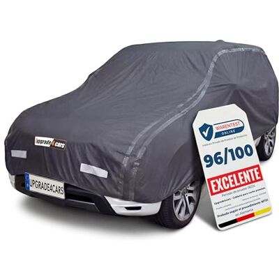 Upgrade4cars Capa de carro exterior premium versão 2026 impermeável Compatível com a pintura anti-manchas e resistente adequado para todas as estações verão e inverno Upgrade4cars Capa de carro exterior premium versão 2026 impermeável Compatível com a pintura anti-manchas e resistente adequado para todas as estações verão e inverno