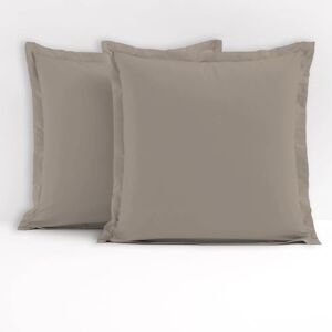 HOME PASSION - Conjunto de 2 fronhas de piqué de algodão - 63x63 - Bege Roupa de cama HOME PASSION - Conjunto de 2 fronhas de piqué de algodão - 63x63 - Bege Roupa de cama