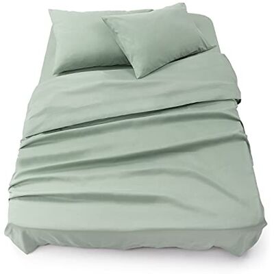 Blumtal - Conjunto de lençóis 3 peças - Verde de verão - Conjunto de lençóis Blumtal - Conjunto de lençóis 3 peças - Verde de verão - Conjunto de lençóis