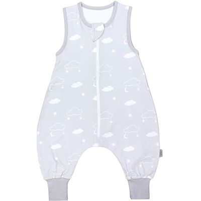 TupTam Saco de dormir bebé com pernas, saco para bebé dormir no verão, 0,5 TOG, algodão OEKO-TEX TupTam Saco de dormir bebé com pernas, saco para bebé dormir no verão, 0,5 TOG, algodão OEKO-TEX