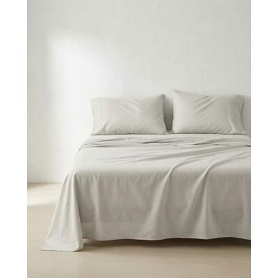 GAMUSI - lençóis 100% algodão - cinza claro - Sheet set GAMUSI - lençóis 100% algodão - cinza claro - Sheet set