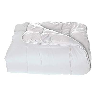 DHESTIA HOME DHestia Enchimento nórdico sintético de fibra penas eco para a primavera / verão de 125 g. Edredão hipoalergénico, antiácaros. (150 x 220 cm/cama 90) DHESTIA HOME DHestia Enchimento nórdico sintético de fibra penas eco para a primavera / verão de 125 g. Edredão hipoalergénico, antiácaros. (150 x 220 cm/cama 90)