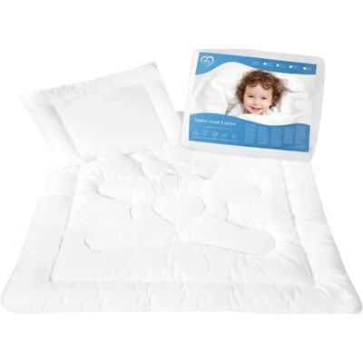 Baby Comfort Berço, cama berço acolchoado edredão e enchimento de almofada 150 x 120 cm design urso (12 meses +) Baby Comfort Berço, cama berço acolchoado edredão e enchimento de almofada 150 x 120 cm design urso (12 meses +)