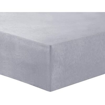 Vision Lençol-capa de flanela, cinzento, 180 x 200 cm, com altura de 30 cm, 100% algodão, flanela Vision Lençol-capa de flanela, cinzento, 180 x 200 cm, com altura de 30 cm, 100% algodão, flanela