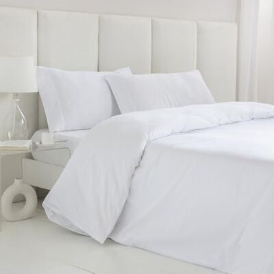 COTTON ARTean Capa nórdica 150 cetim algodão 300 fios LEUNA branco Inclui 4 peças: F. Edredão 240 x 220 + 2 F. de almofada lençol-capa ajustável fecho botões. Certificado OEKO-TEX COTTON ARTean Capa nórdica 150 cetim algodão 300 fios LEUNA branco Inclui 4 peças: F. Edredão 240 x 220 + 2 F. de almofada lençol-capa ajustável fecho botões. Certificado OEKO-TEX
