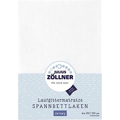 Julius Zöllner toalha de baixo ajustável, adequado para parques colchões 68 x 90, até 100 x 100 cm, branco, branco Julius Zöllner toalha de baixo ajustável, adequado para parques colchões 68 x 90, até 100 x 100 cm, branco, branco