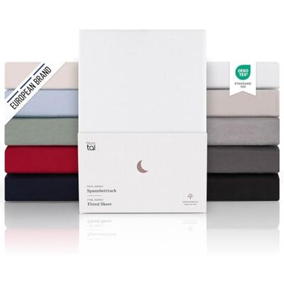 Blumtal Lençol-capa ajustável para colchão, tamanhos diferentes Blumtal Lençol-capa ajustável para colchão, tamanhos diferentes