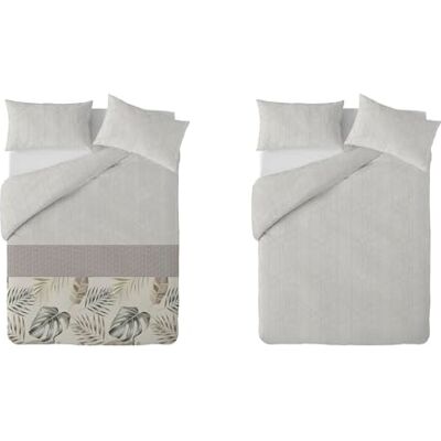 textil-home Textilhome – Capa nórdica para cama 150 Botanic Microfibra conjunto de edredão nórdico (240x220 cm) com 2 fronhas de almofada (70x40 cm), tecido macio, respirável e lavável – Cor C/1 textil-home Textilhome – Capa nórdica para cama 150 Botanic Microfibra conjunto de edredão nórdico (240x220 cm) com 2 fronhas de almofada (70x40 cm), tecido macio, respirável e lavável – Cor C/1