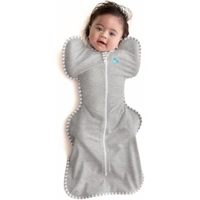 Love To Dream Swaddle UP, tecido ideal para temperaturas moderadas (20 24 °C), posição dos braços para cima, essencial para recém-nascidos, saudável para a anca, duplo fecho de correr para Love To Dream Swaddle UP, tecido ideal para temperaturas moderadas (20 24 °C), posição dos braços para cima, essencial para recém-nascidos, saudável para a anca, duplo fecho de correr para