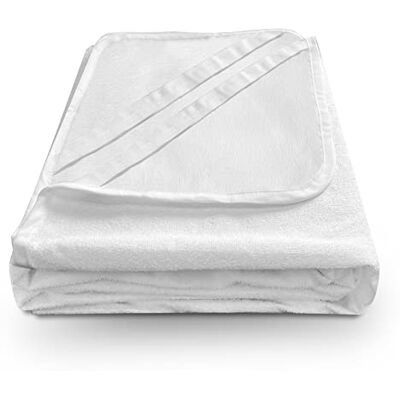 Bedecor Protetor de colchão 90 x 200 impermeável, capa de colchão de ondulação respirável e hipoalergénico, cobertura de algodão evita percevejos e ácaros com 4 cantos elásticos Bedecor Protetor de colchão 90 x 200 impermeável, capa de colchão de ondulação respirável e hipoalergénico, cobertura de algodão evita percevejos e ácaros com 4 cantos elásticos