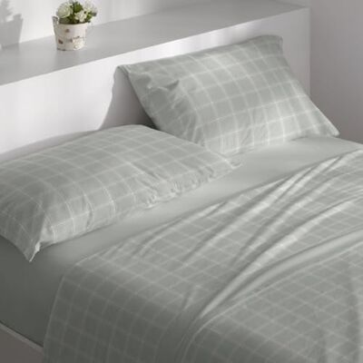 Blanco Fronhas de Velvelina® Cama de 150 a 160cm. (+Medidas Disponíveis) Design 008 Cor Sálvia (150-160x190/200cm.) Blanco Fronhas de Velvelina® Cama de 150 a 160cm. (+Medidas Disponíveis) Design 008 Cor Sálvia (150-160x190/200cm.)