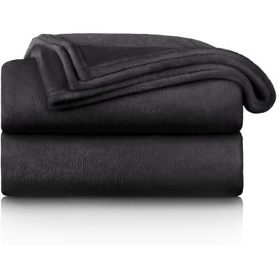 Blumtal - Kuscheldecke Fleece - Antracite - Fleece blanket Blumtal - Kuscheldecke Fleece - Antracite - Fleece blanket