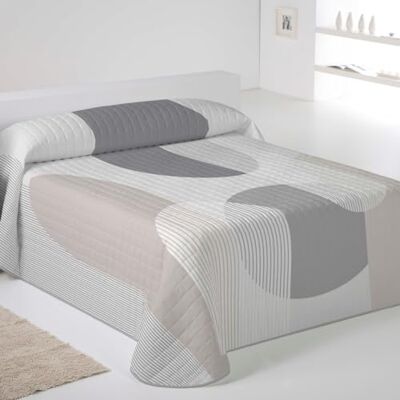 NATURALS ICEHOME Colcha Bouti estampada ou lisa para o verão e entretempo, microfibra, extra macia, acolchoada a ombos, cobertura reversível (Cami, cama de 150) NATURALS ICEHOME Colcha Bouti estampada ou lisa para o verão e entretempo, microfibra, extra macia, acolchoada a ombos, cobertura reversível (Cami, cama de 150)
