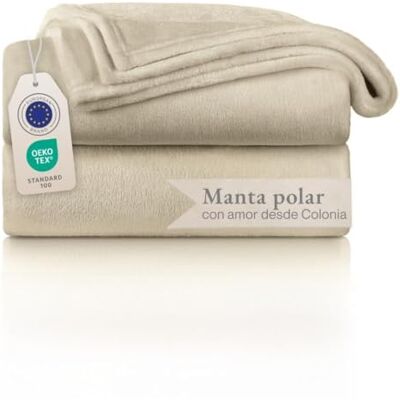 Blumtal - Kuscheldecke - Beige - Fleece blanket Blumtal - Kuscheldecke - Beige - Fleece blanket