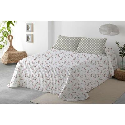 BOHEME Colcha estampado reversível com flores vermelhas para cama de 180, leve, respirável e de secagem rápida, 270 x 270 cm, ideal para entre-tempo Incluye 1 colcha (270x270 cm) y 2 fundas de cojín de 50x70 cm. Ligera, transpirable, e ideal para entret BOHEME Colcha estampado reversível com flores vermelhas para cama de 180, leve, respirável e de secagem rápida, 270 x 270 cm, ideal para entre-tempo Incluye 1 colcha (270x270 cm) y 2 fundas de cojín de 50x70 cm. Ligera, transpirable, e ideal para entret