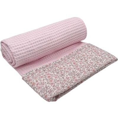 various Manta para Bebé Recién Nacido Algodón 100%, Arrullo para Verano y Entretiempo, Toquilla de Tejido Plumeti (Estampado Rosa Flor) various Manta para Bebé Recién Nacido Algodón 100%, Arrullo para Verano y Entretiempo, Toquilla de Tejido Plumeti (Estampado Rosa Flor)
